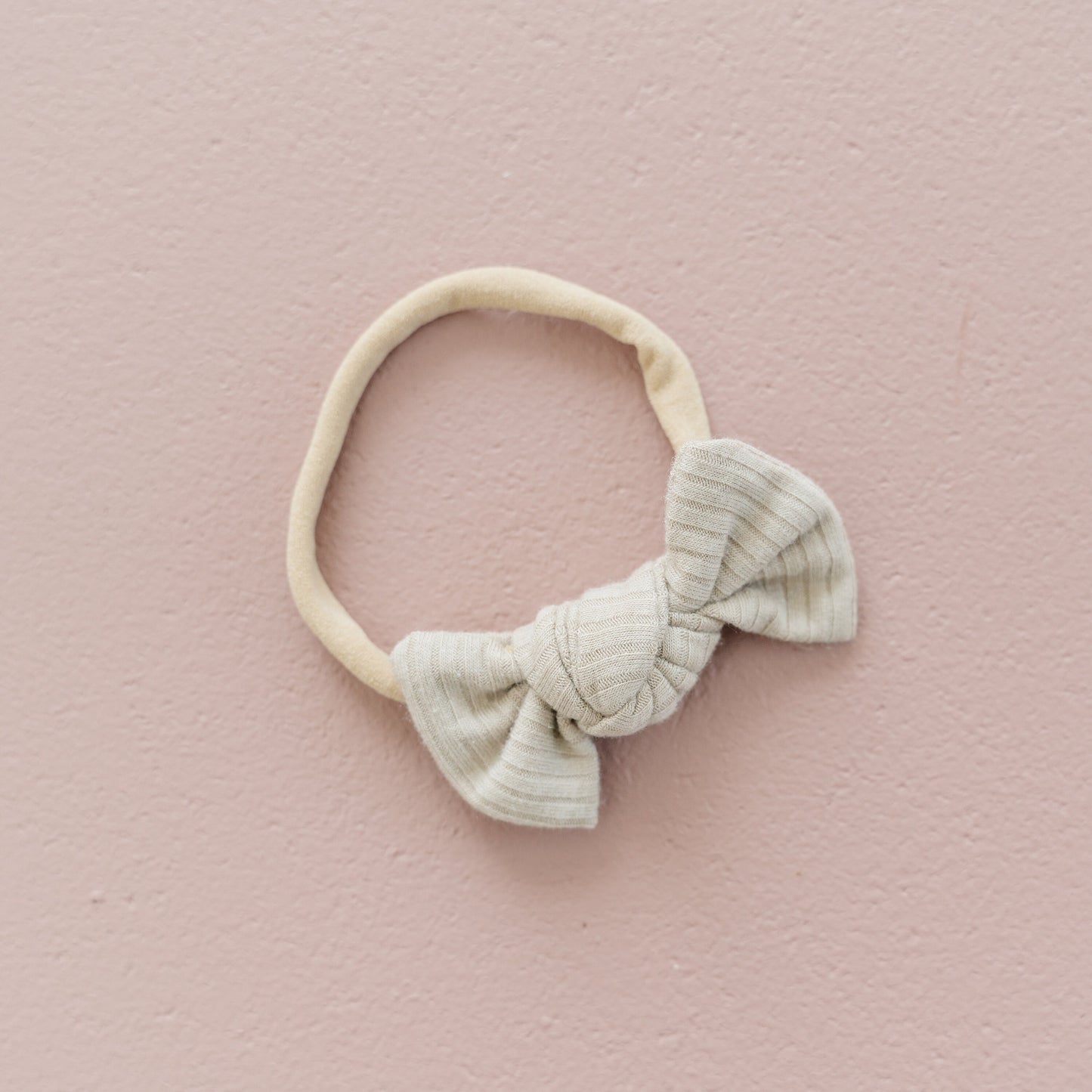 Ribbed Knottie Hair Bows