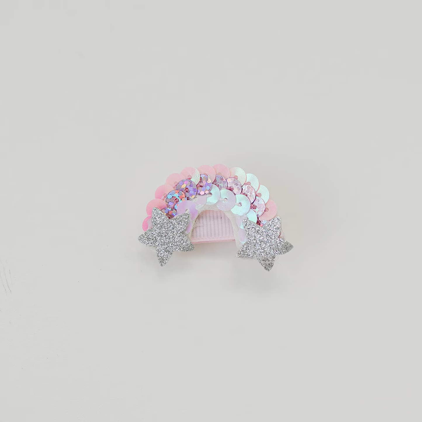 Sequin Little Glitter Rainbow Hair Clip