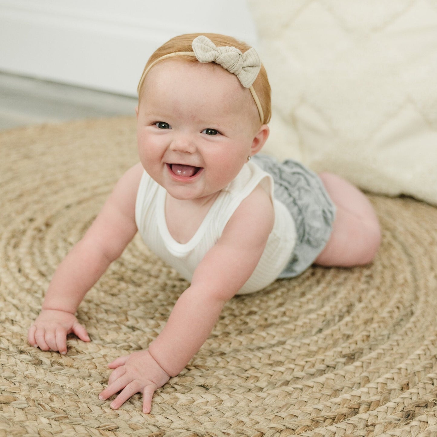Ribbed Knottie Hair Bows