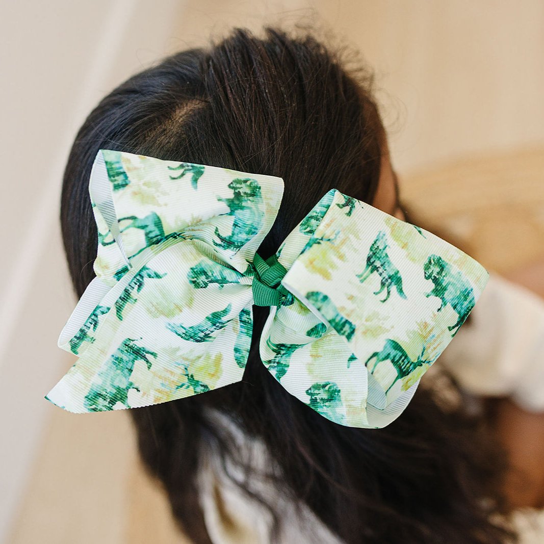 7" Yellowstone Adventure Grosgrain Hair Bow