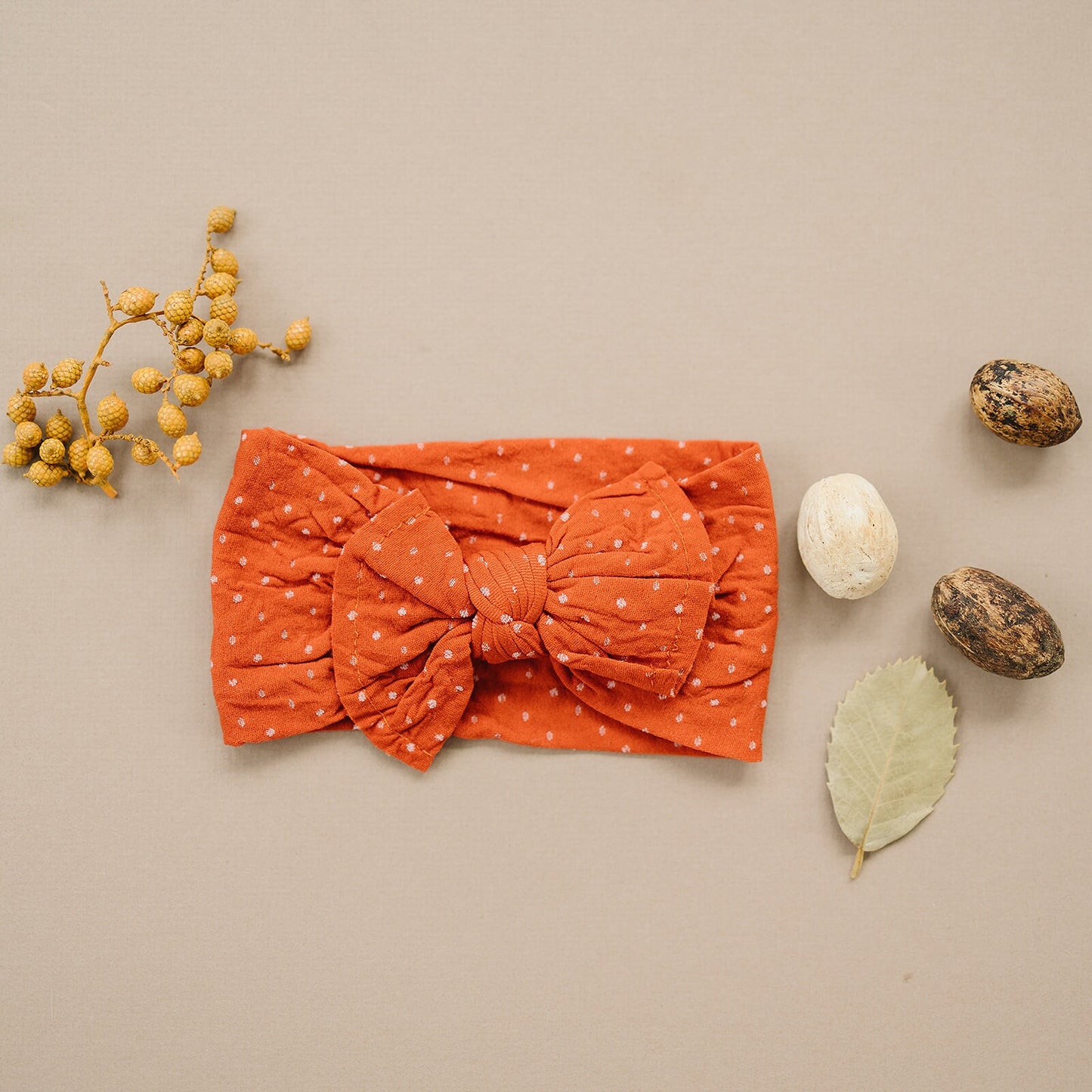 Swiss Dot Nylon Headbands