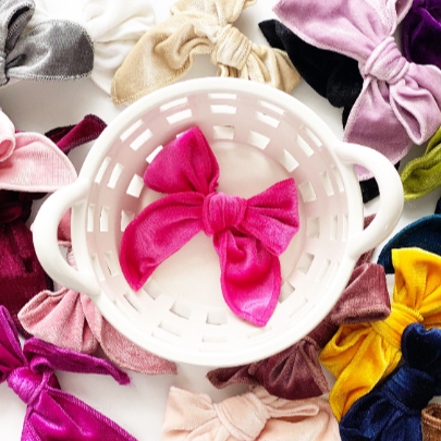 Edged Velvet Bows