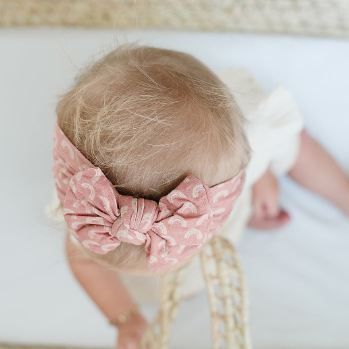 Rust Rainbow Arch Nylon Headband