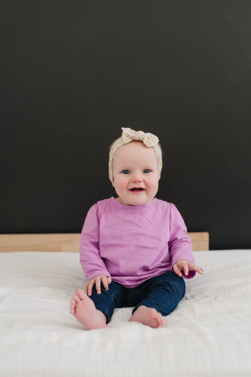 Radiant Summer Flowers Nylon Baby Headband