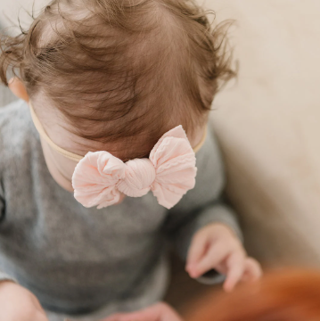 Cable Knit Nude Nylon Headband