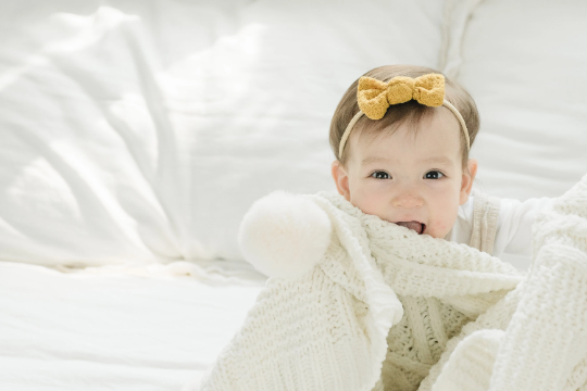 Waffle Cotton Knottie Bows