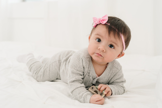 Itty Bitty Nylon Bow Headbands