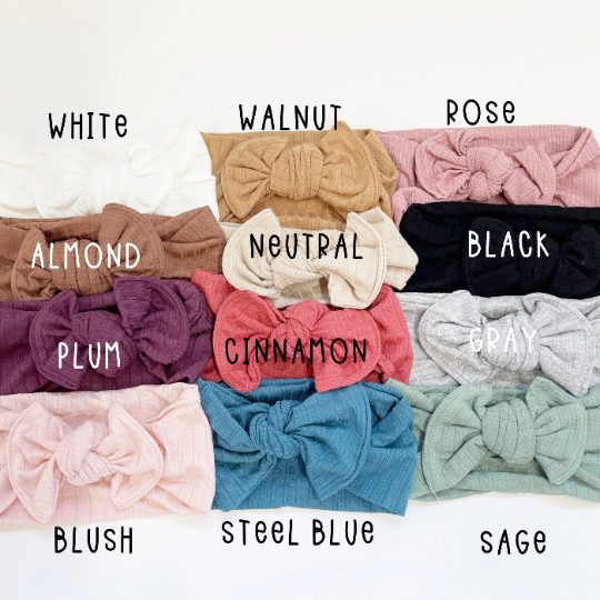 Sweater Weather Knit Headbands