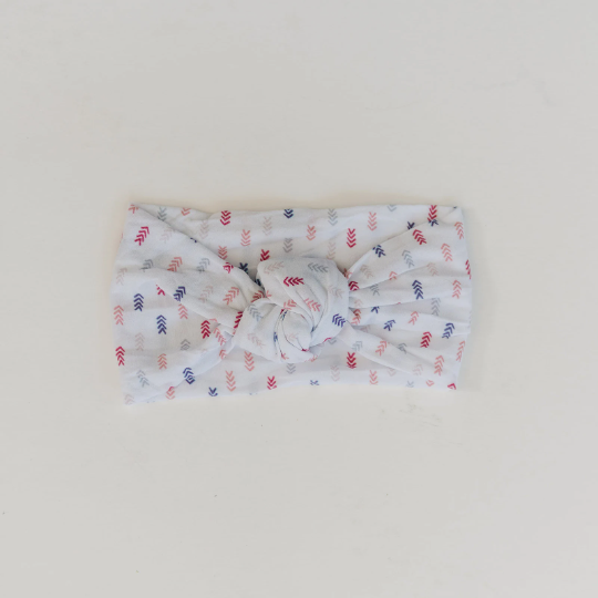 Knotted Boho Arrow Baby Nylon Headband