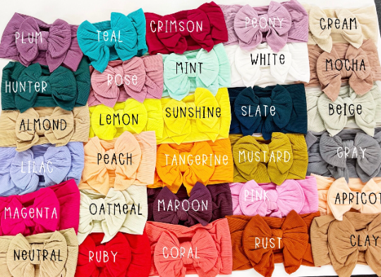 Ribbed Cutest Nylon Headbands