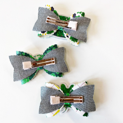 Glitter Glam St. Patrick’s Day Hair Clips