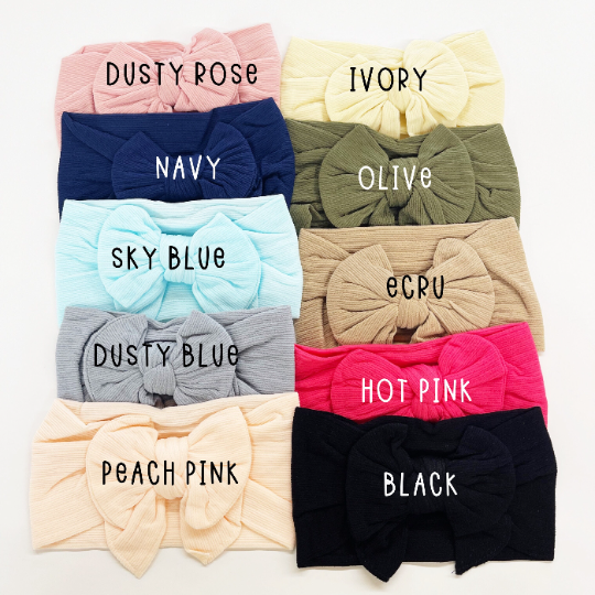 Ribbed Cutest Nylon Headbands