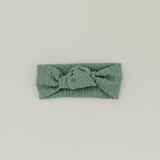 Knotted Cardigan Knit Headbands