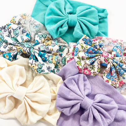 Big Bow Cotton Headbands