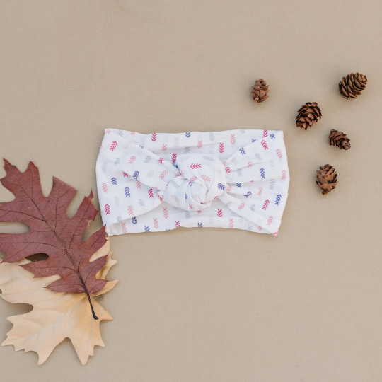 Knotted Boho Arrow Baby Nylon Headband