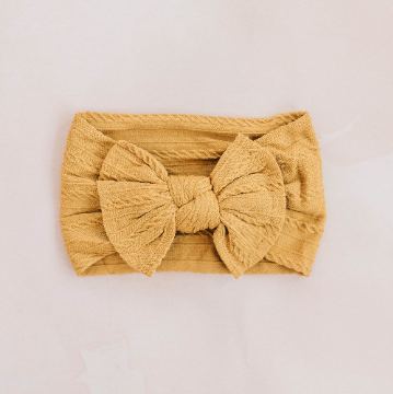 Cable Knit Nylon Headbands