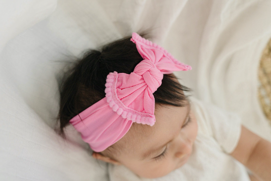 Pom Pom Nylon Headbands