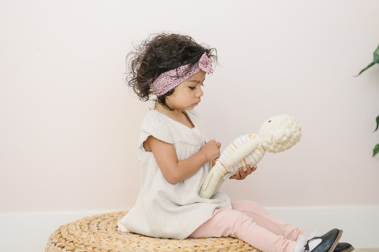 Trendy Dalmatian Dot Nylon Headband