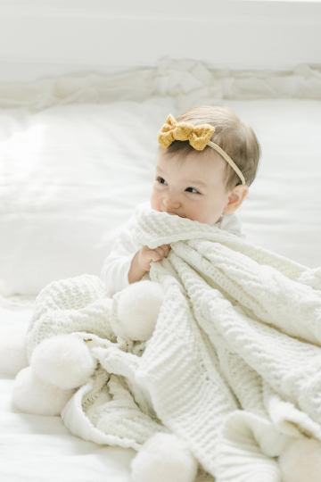 Waffle Cotton Knottie Bows