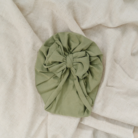 Messy Knotted Turban