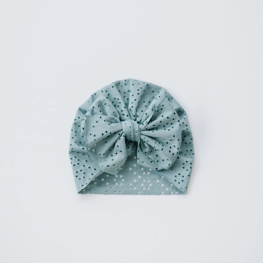 Eyelet Baby Turban