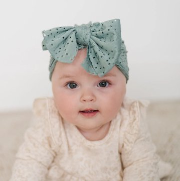 Eyelet Baby Turban