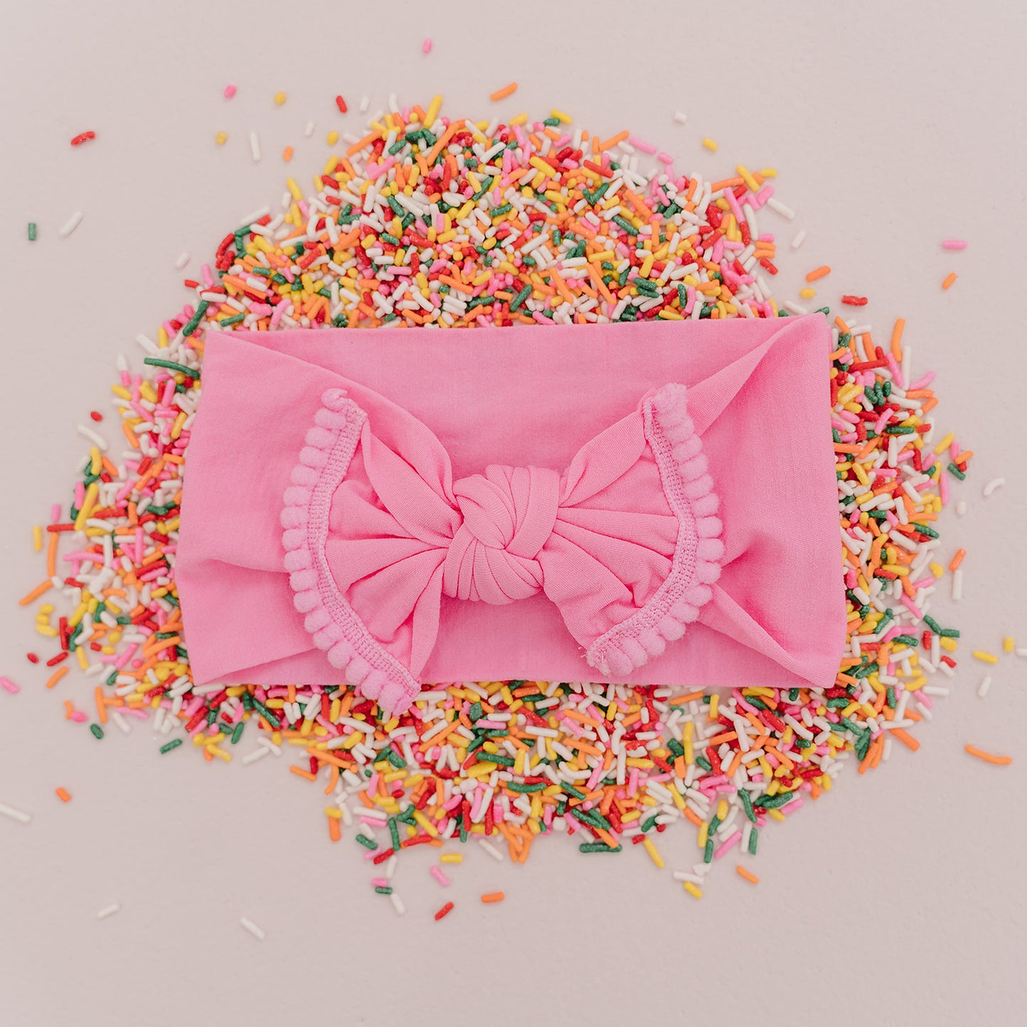 Pom Pom Nylon Headbands