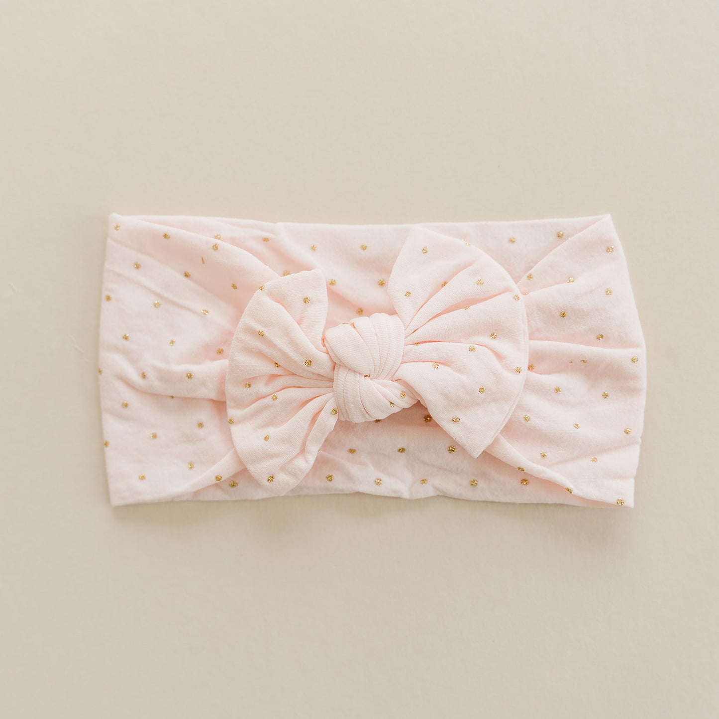Shimmer-Dot Trendy Nylon Headbands