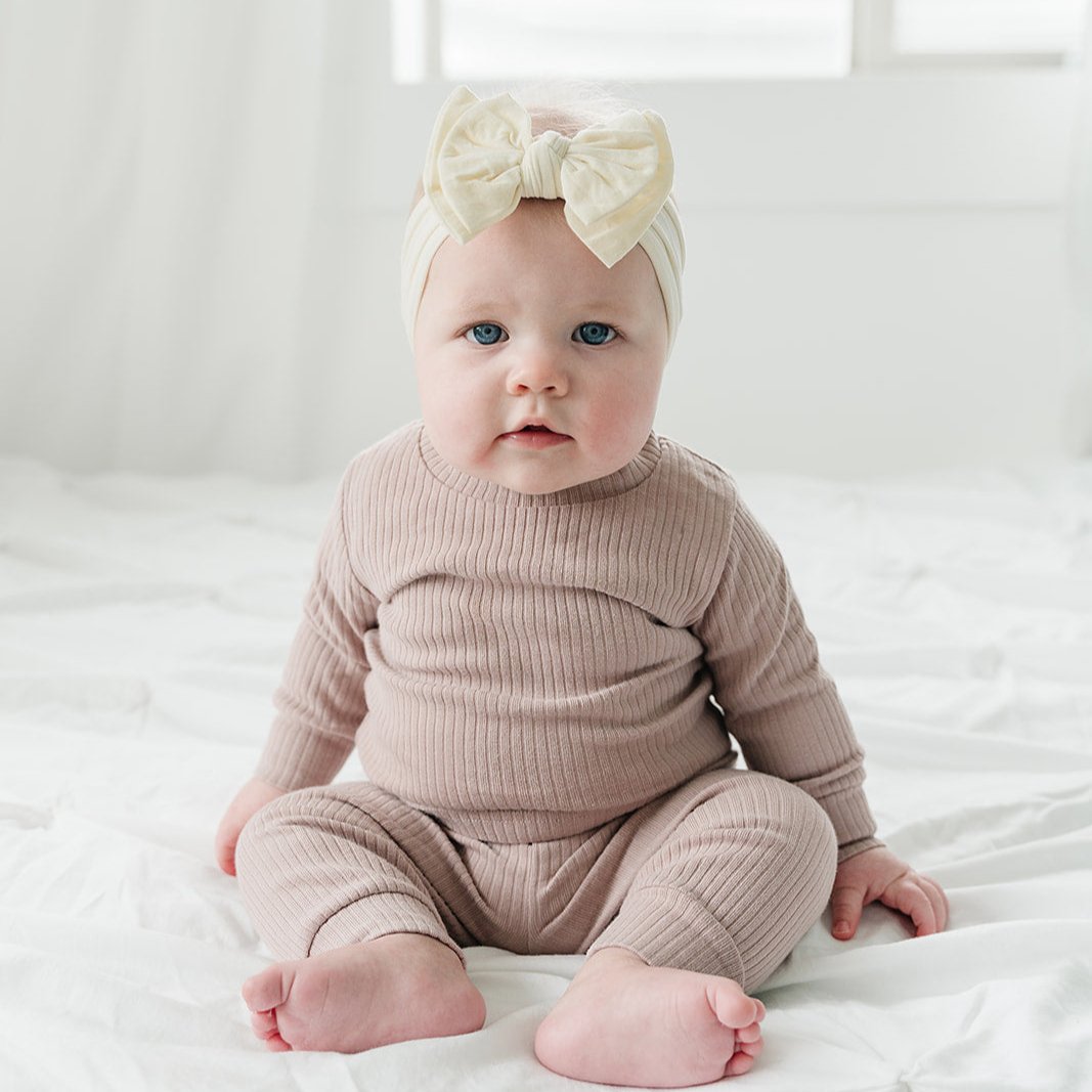 Double Bow Nylon Headbands