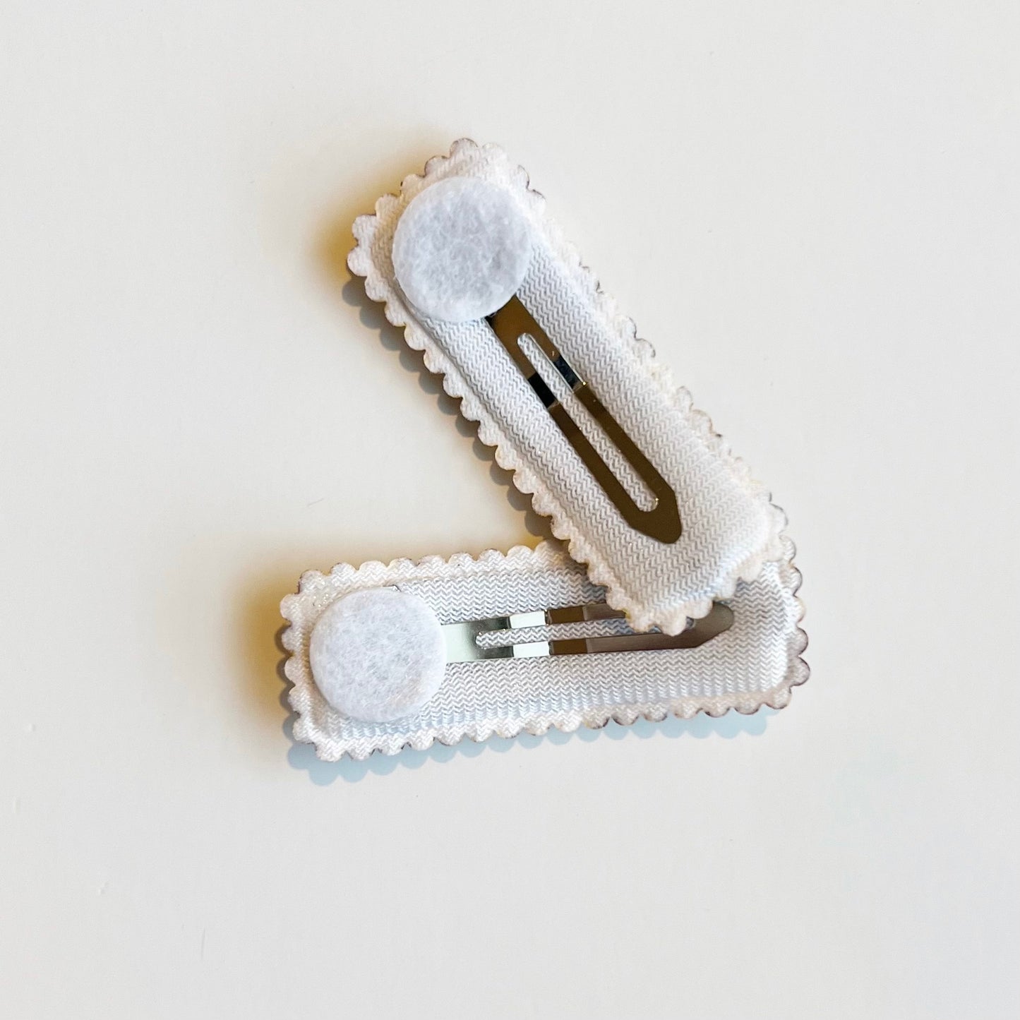 Buffalo Plaid Snap Clips