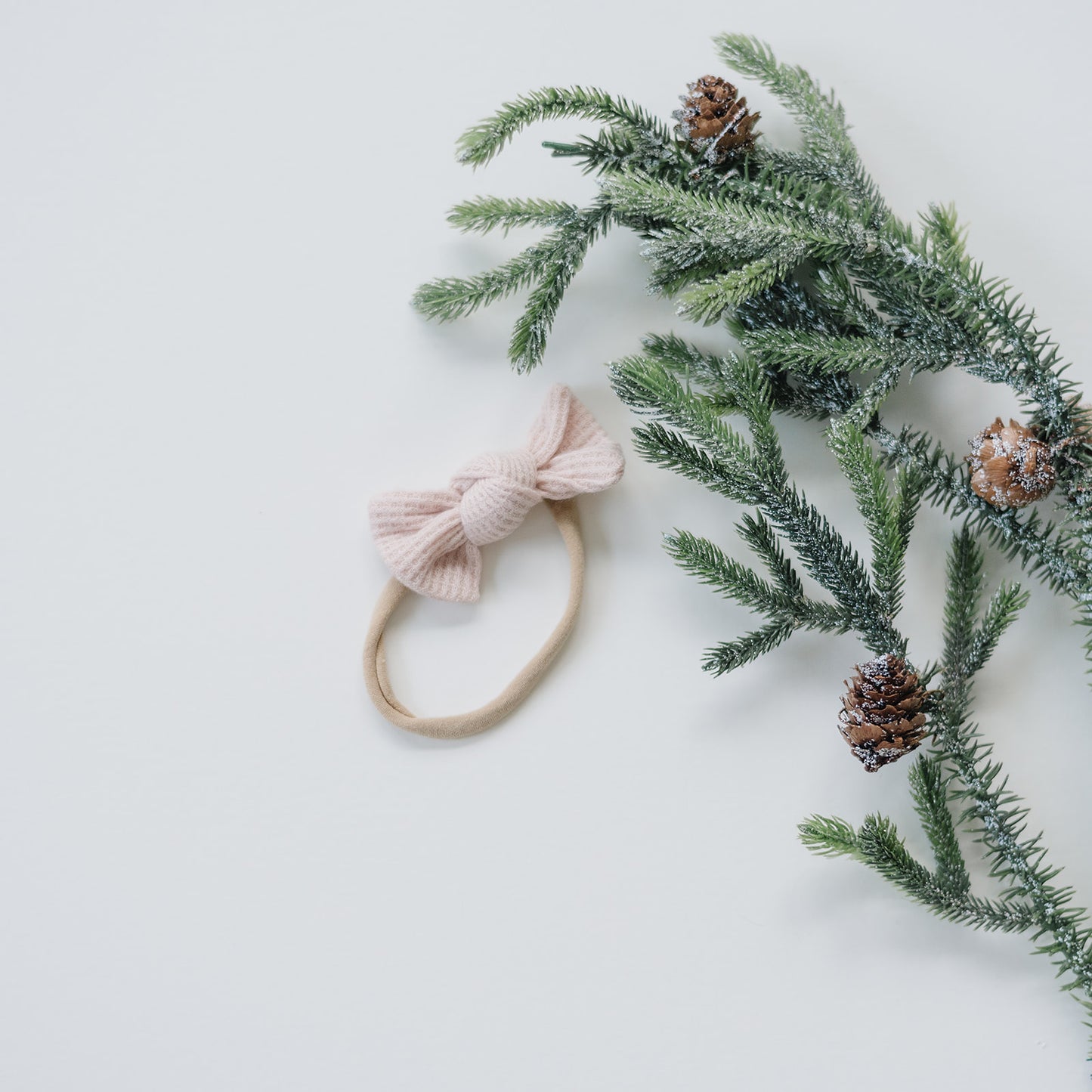 Petite Waffle Weave Bows