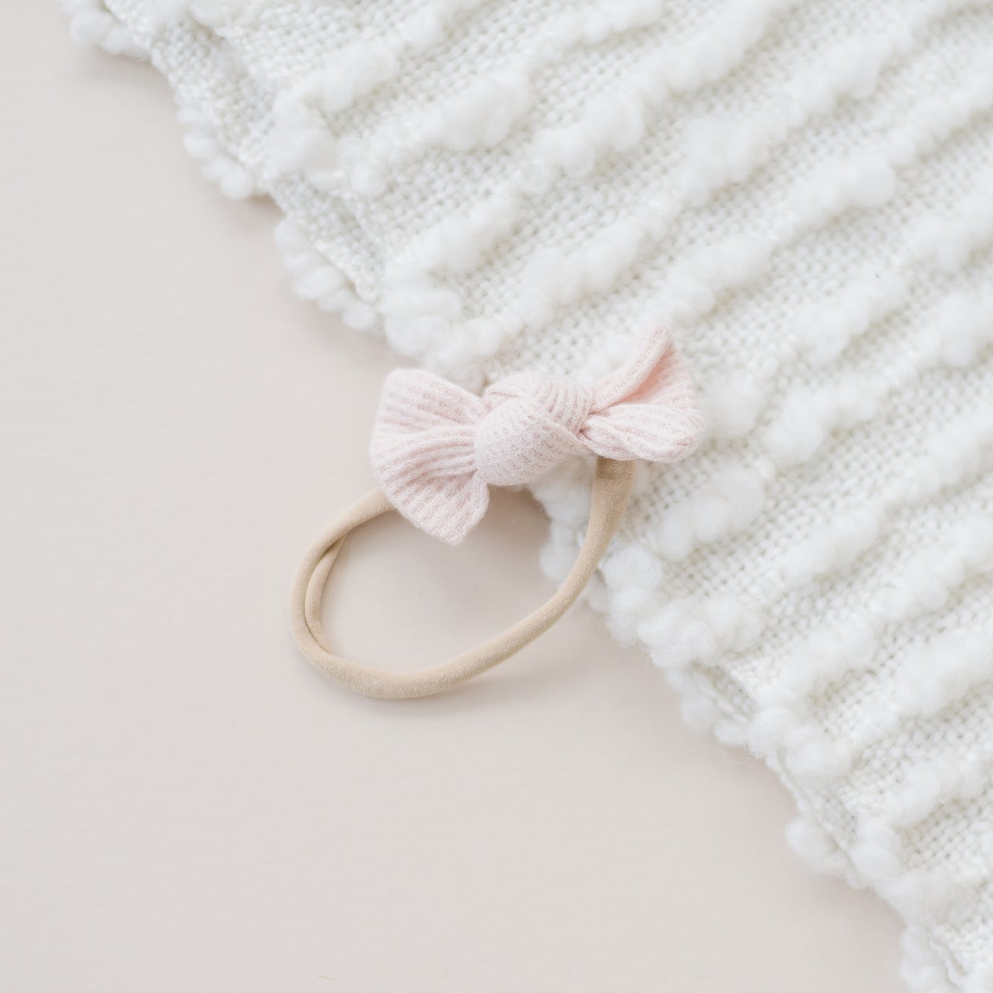 Petite Waffle Weave Bows