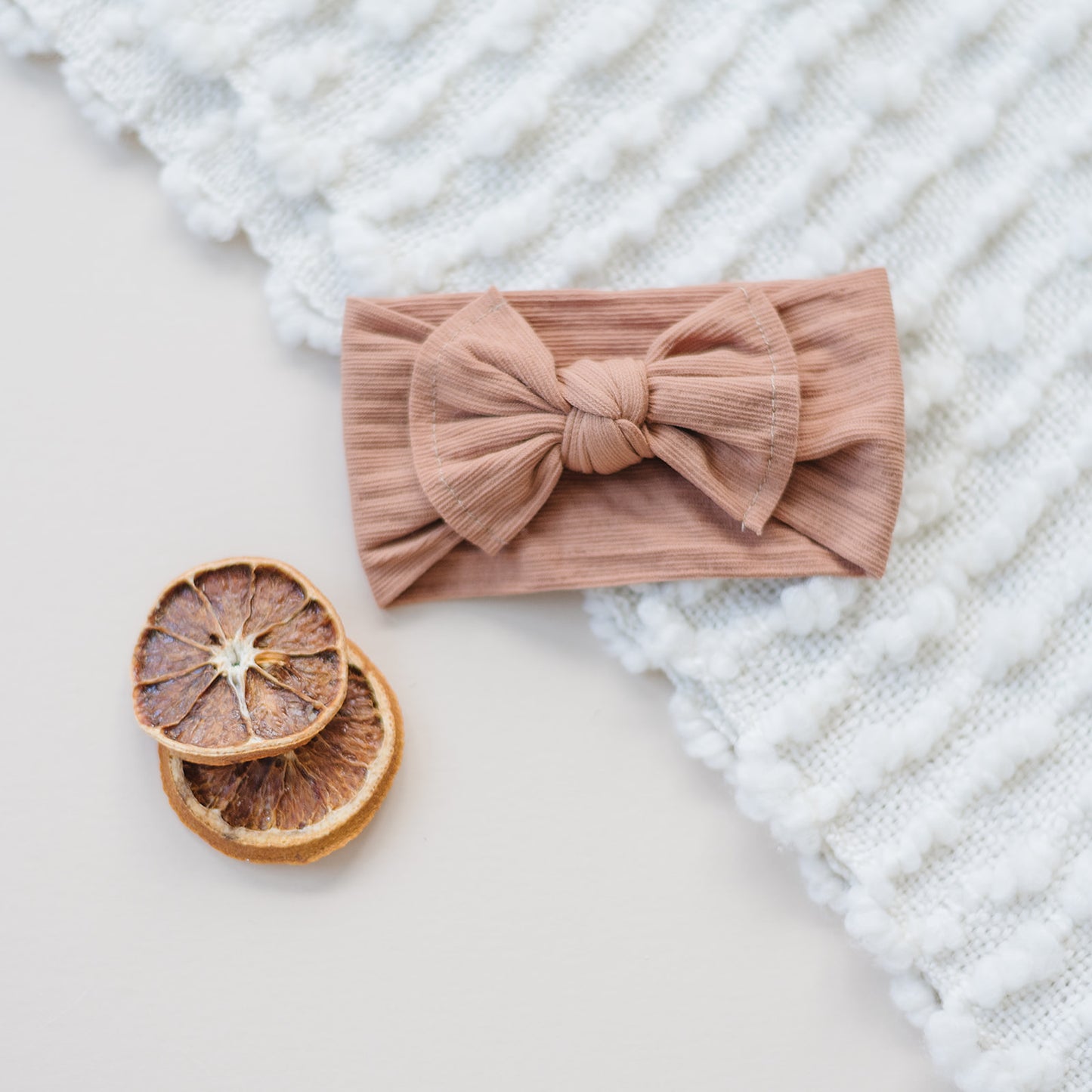 Trendy Ribbed Nylon Baby Headbands