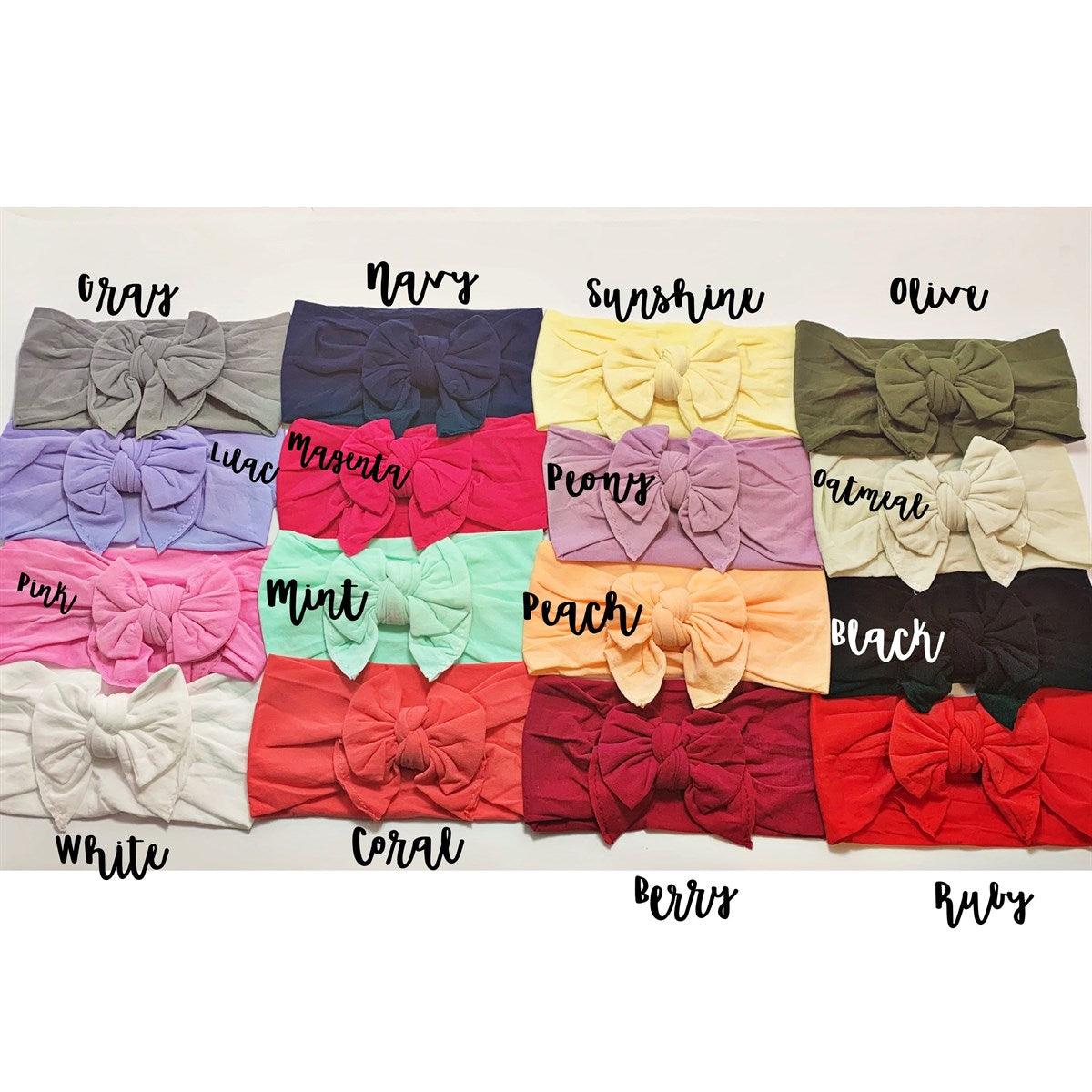 2nd color options Cutest Nylon Headbands - Golden Dot Lane