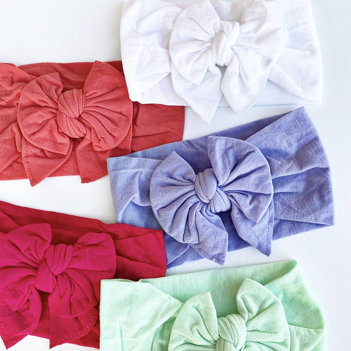 Bright colors Cutest Nylon Headbands - Golden Dot Lane
