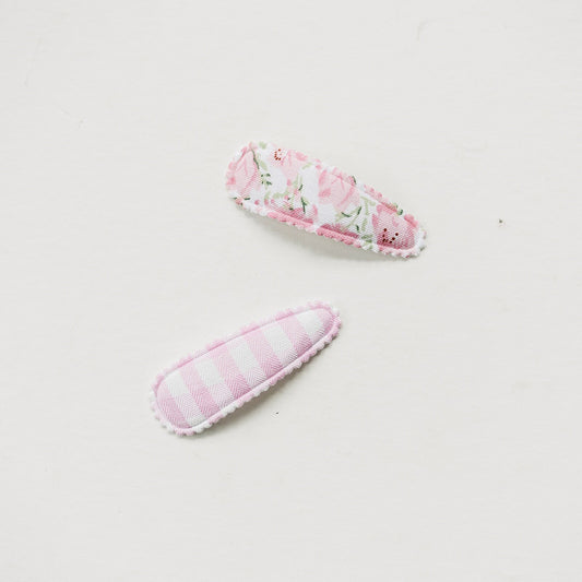 Set of 2 Pink Floral