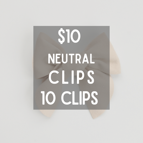$10 Neutral Clips Grab Bags