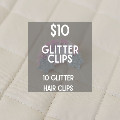 $10 Glitter Clips Grab Bag
