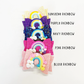 Solid Color Glitter Glam Rainbow Hair Bows