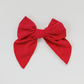 Big Beautiful Corduroy Hair Bow Clip