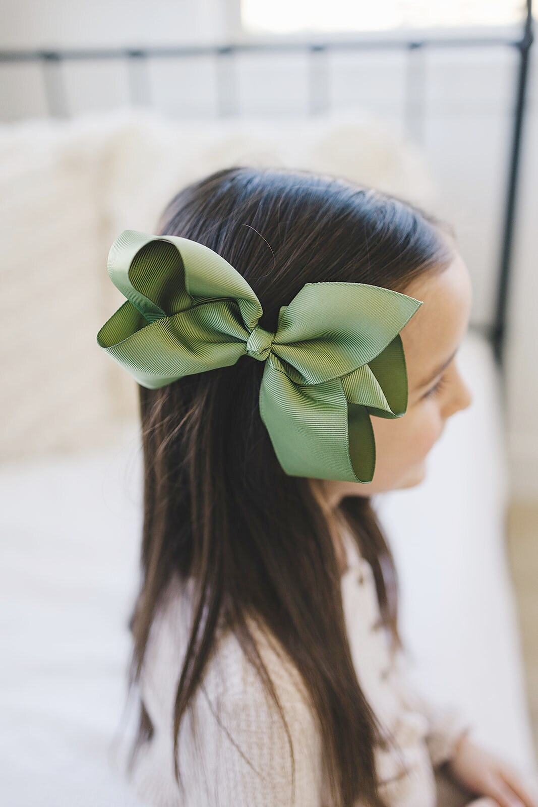 5" Grosgrain Autumn Hair Bow Clip