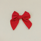 Big Beautiful Corduroy Hair Bow Clip