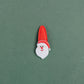 Embroidered Christmas Friends Snap Clip