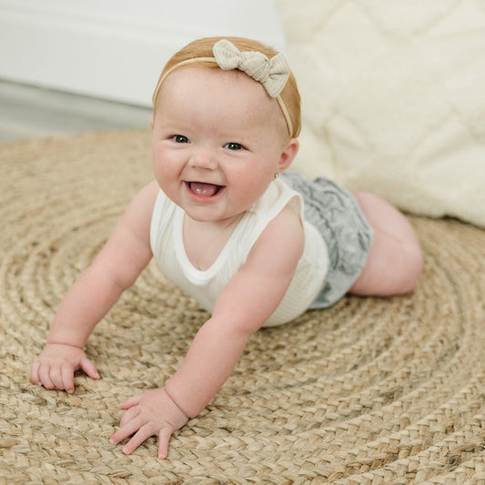 Ribbed Knottie Hair Bows