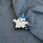 Cutie Ghost Witch Sparkle Hair Clip