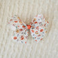 Happy Holiday Friends 7" Grosgrain Hair Bow