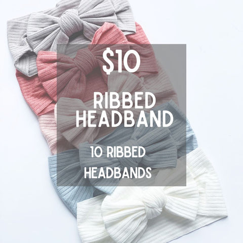 $10 Ribbed Headband Grab Bags