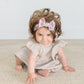 Trendy Vintage Floral Nylon Headband