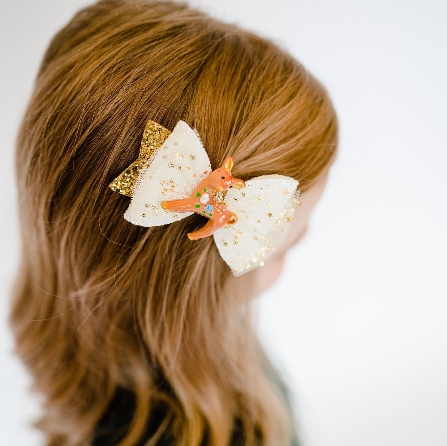 Holiday Glitter Glam Hair Clips