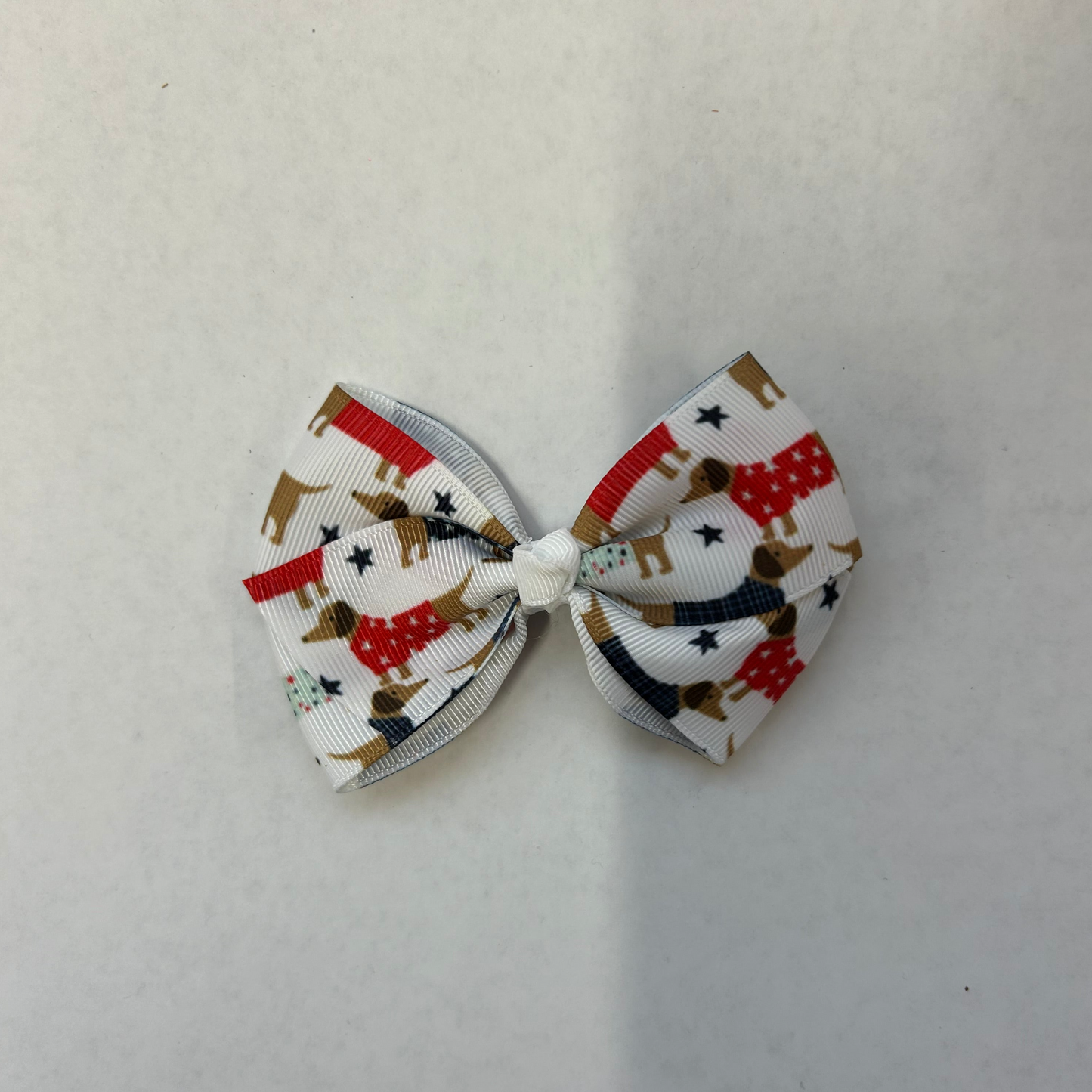 4th of July Dogs 4" Grosgrain
